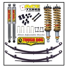 Tough Dog Suspension Kit Ford Ranger Next Gen7/2020 0n 40mm Adjustable shocks 9/24