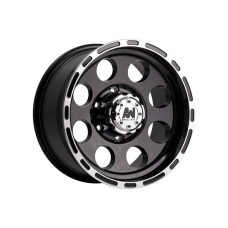 Allied Thunder Black 16x8 5x150 -20 offset 9/22