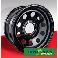 Sunraysia Dynamic 15x8 6x139 -22 Black Round
